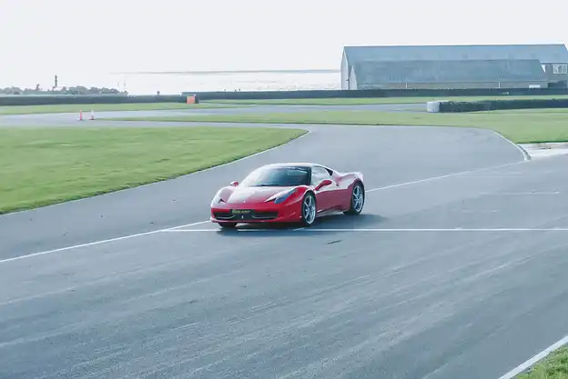 Ferrari At Anglesey Circuit with 6th Gear Experience